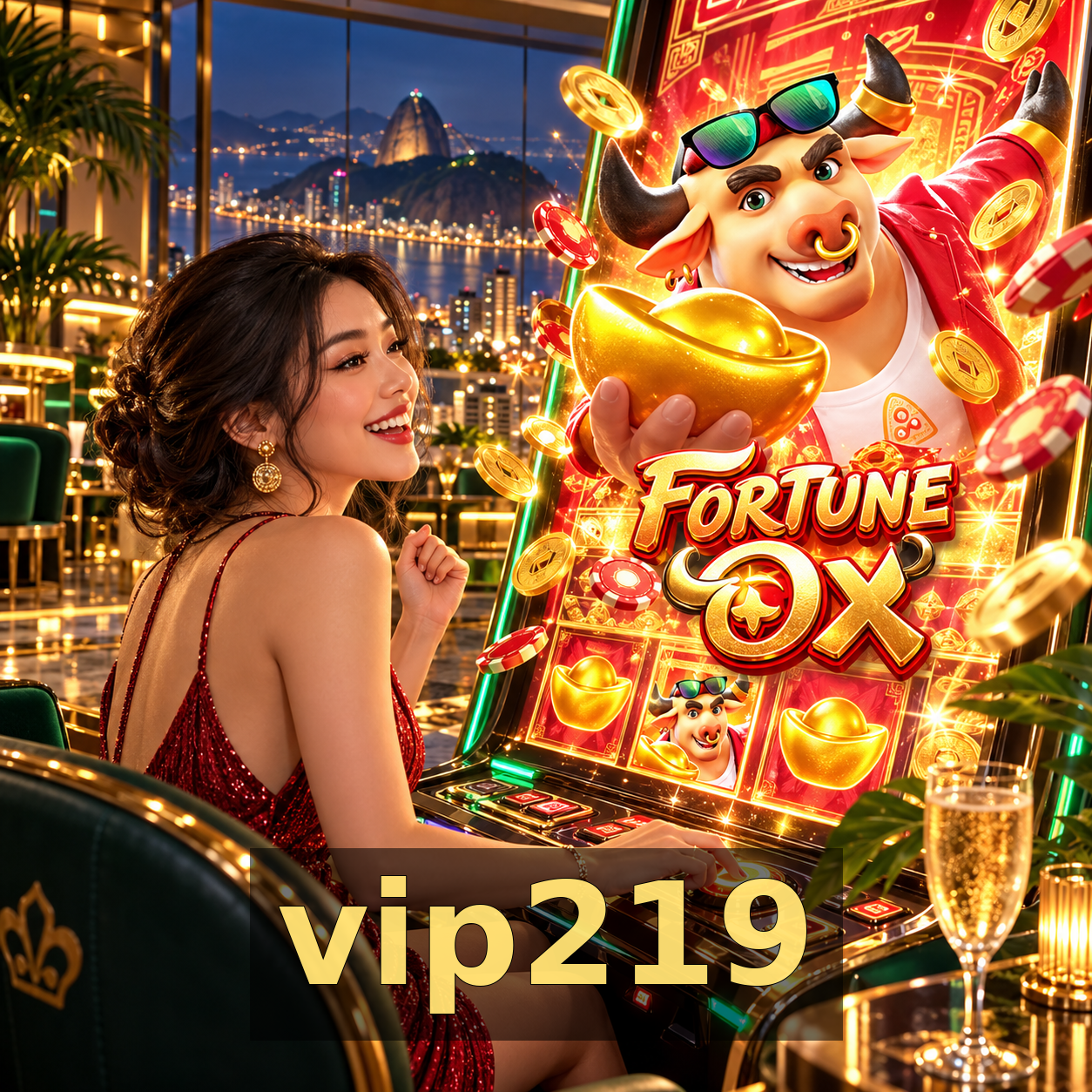 Variedade de jogos disponíveis na plataforma vip219